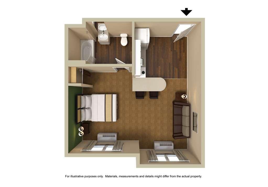 Extended Stay America Suites - Albuquerque - Rio Rancho Blvd Rom bilde