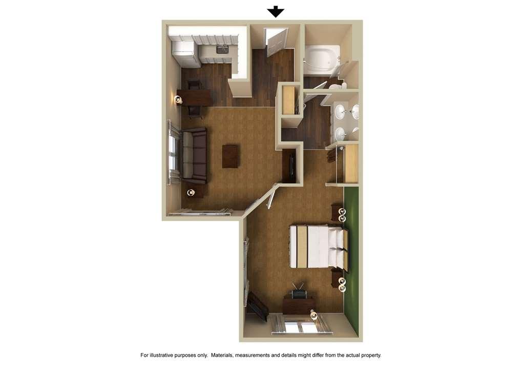 Extended Stay America Suites - Albuquerque - Rio Rancho Blvd Rom bilde